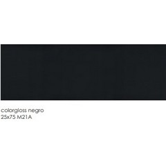 Undefasa Colorgloss Negro csempe, járólap 25x75cm