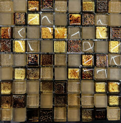 Cifre Eneas Gold Mozaik 30x30