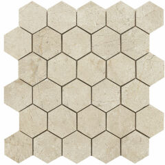 Crema Marfil Hexagon